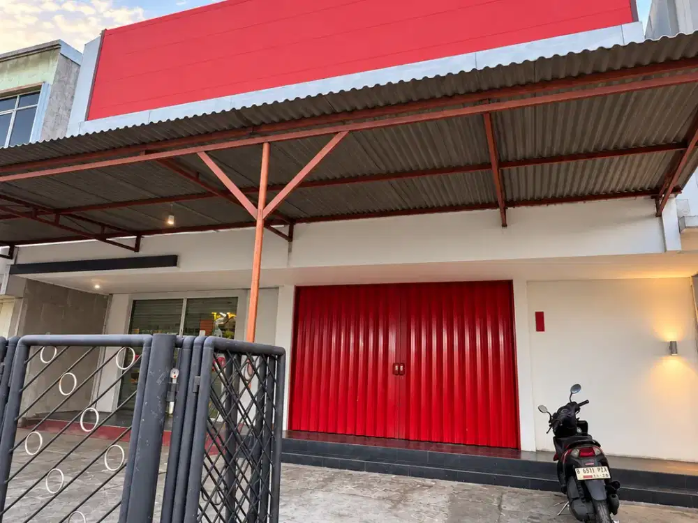 Ruko Komersial Strategis Duren Sawit – LT ±80 m², Dekat KRL Buaran