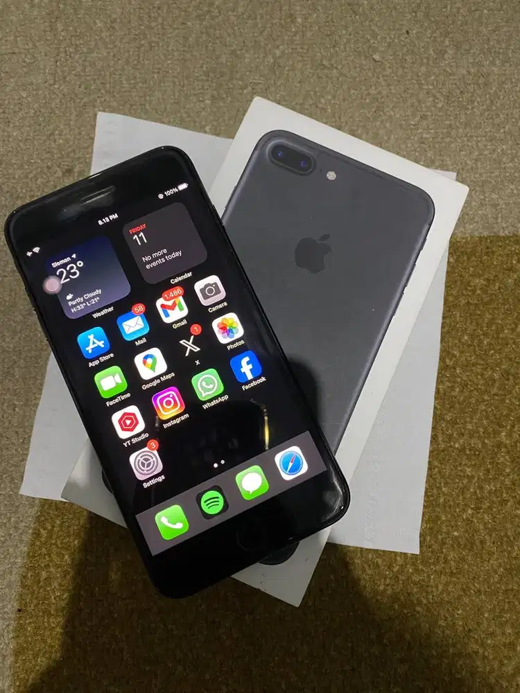 iPhone 7 Plus 128GB Ex iBox. Mulus Pemakaian Pribadi