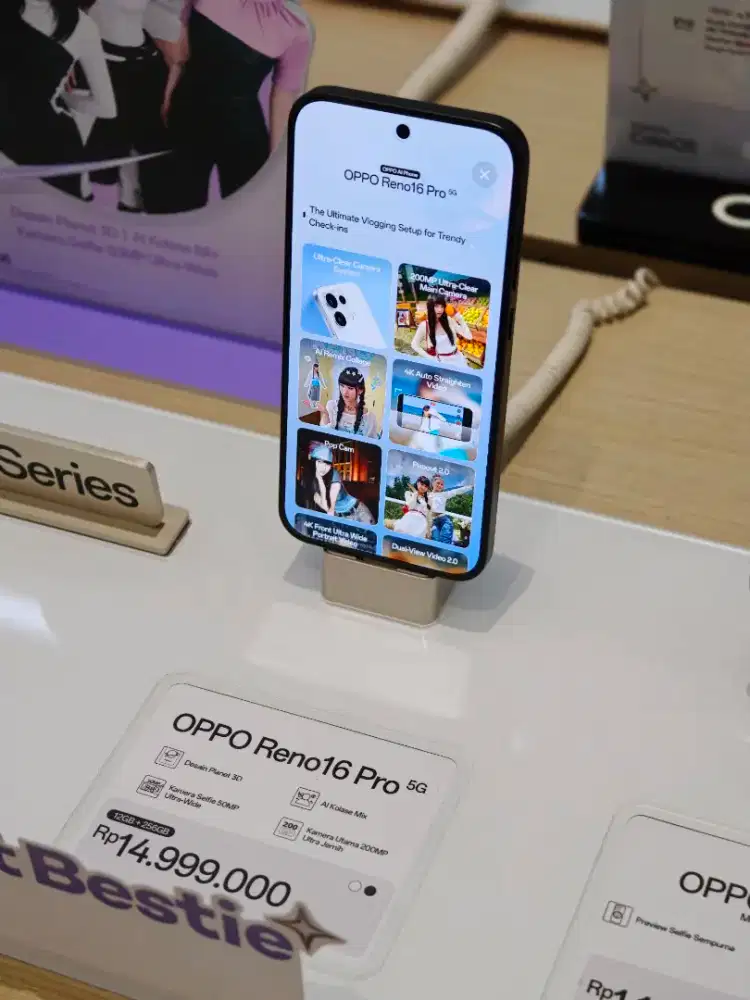 READY OPPO RENO 16 Pro TERMURAH NEW SEGEL !!!