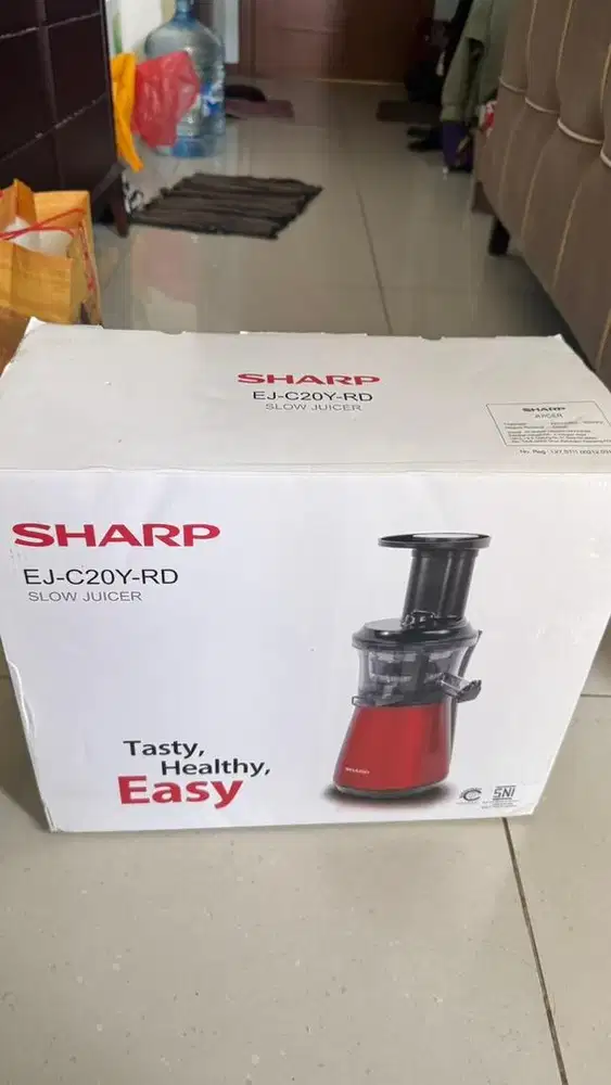 SHARP Slow Juicer EJ-C20Y-RD