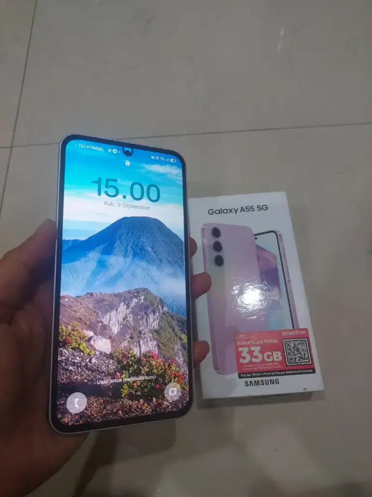 Di Jual samsung A55 12/256 GB