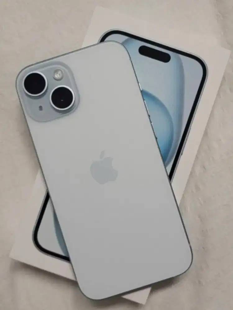 iPhone 15 Basic Blue 128gb Promo Cashback up to 900k Kuota Terbatas