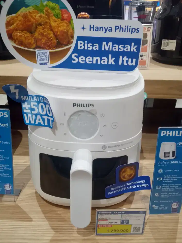 PHILIPS AIRFRYER DIGITAL WHITE