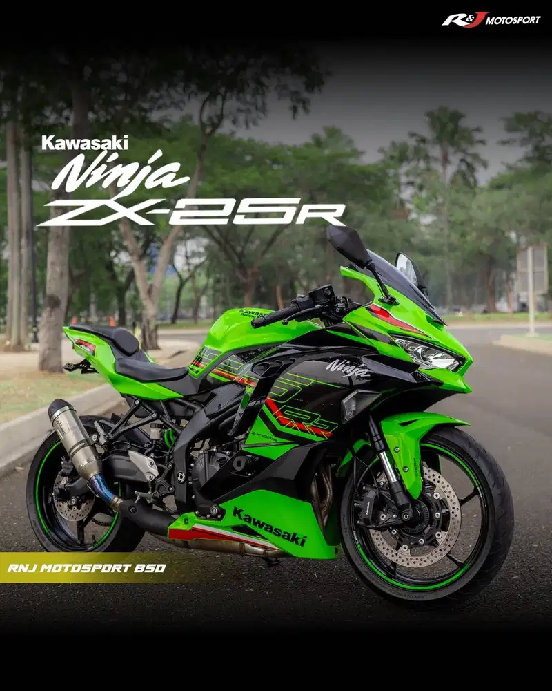 (Full Paper) Kawasaki ZX25RR Nik 2023 LeoVince Exhaust