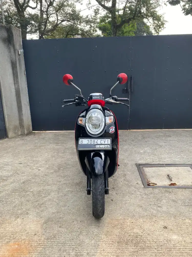Honda scoopy 2018 hitam surat lengkap