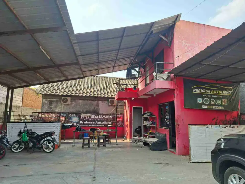 Disewakan lahan dengan mess karyawan dekat Summarecon bekasi