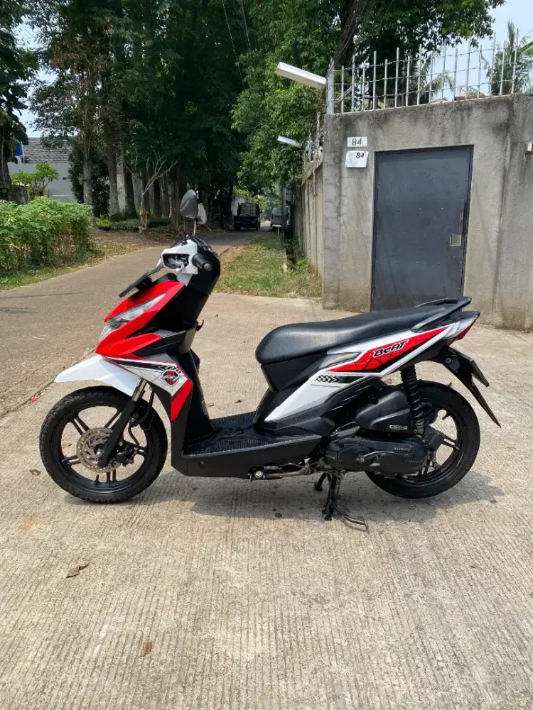 Honda beat 2017 merah putih pajak hidup