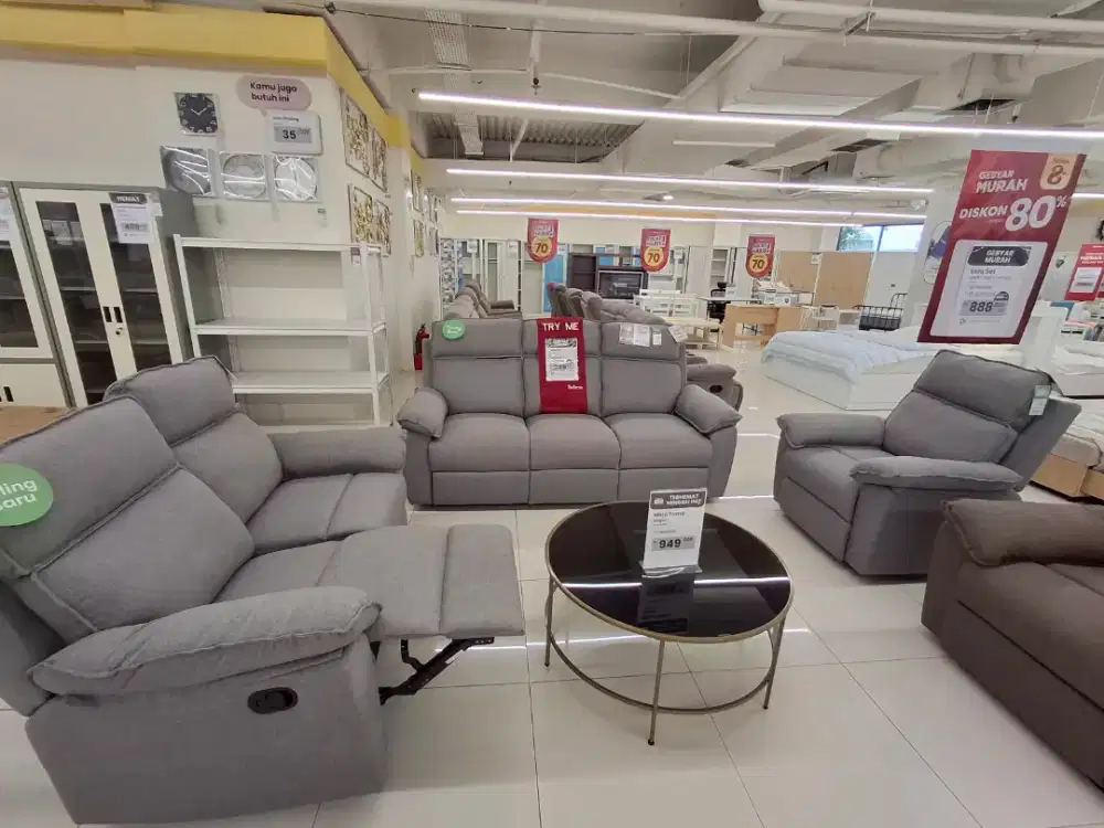 PROMO MURAH SOFASET RECLINER