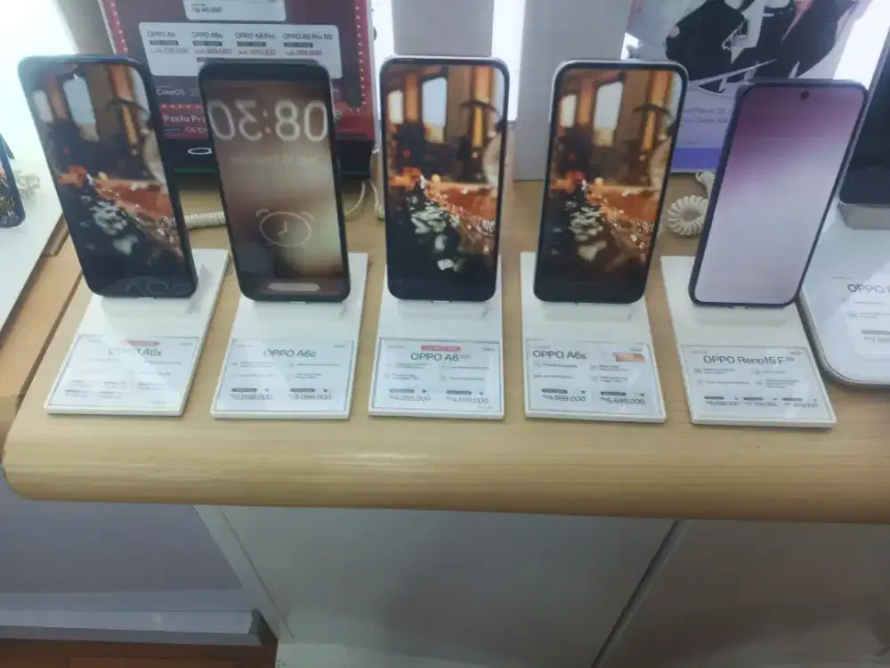 Oppo  A6 cicilan gratis 1 cicilan dengan Home Credit