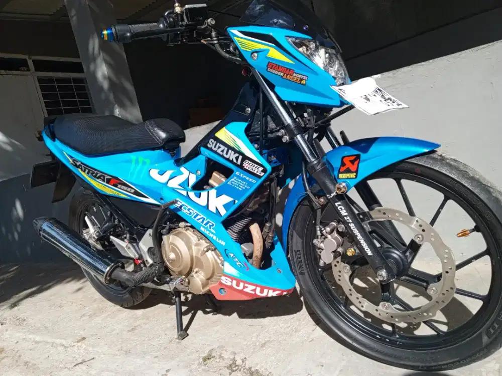 Satria FU Facelift 2014 SCD2 Biru