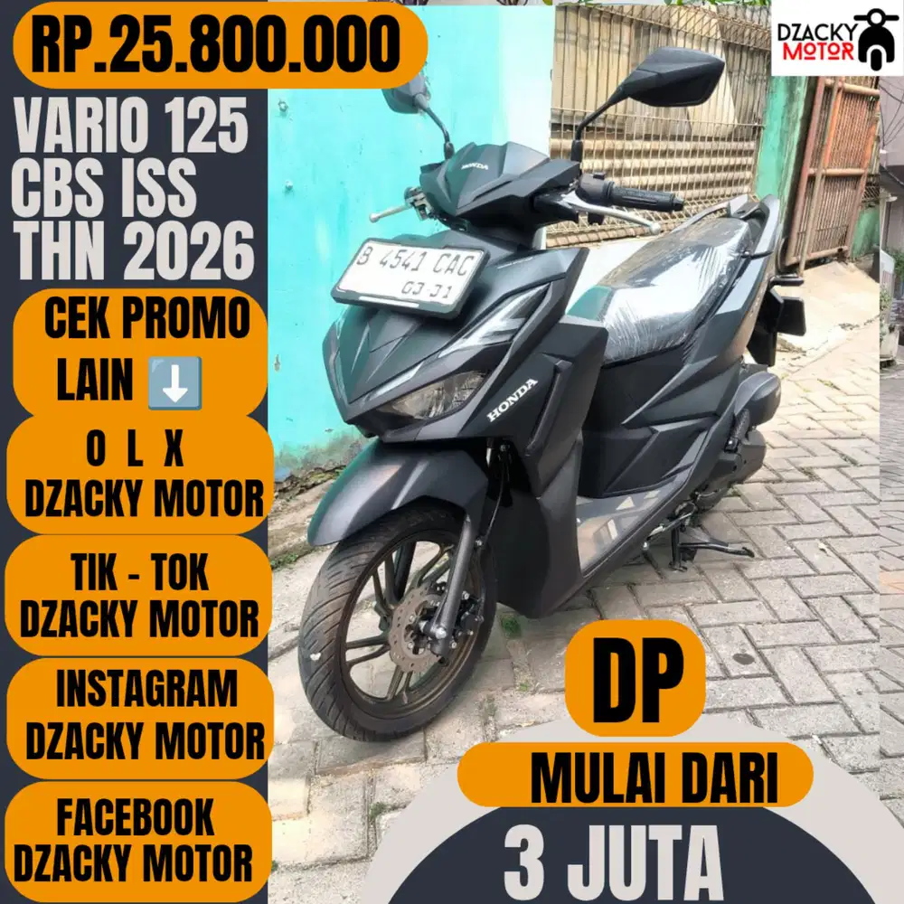 VARIO 125 CBS ISS 2026 SECOND LIKE' NEW