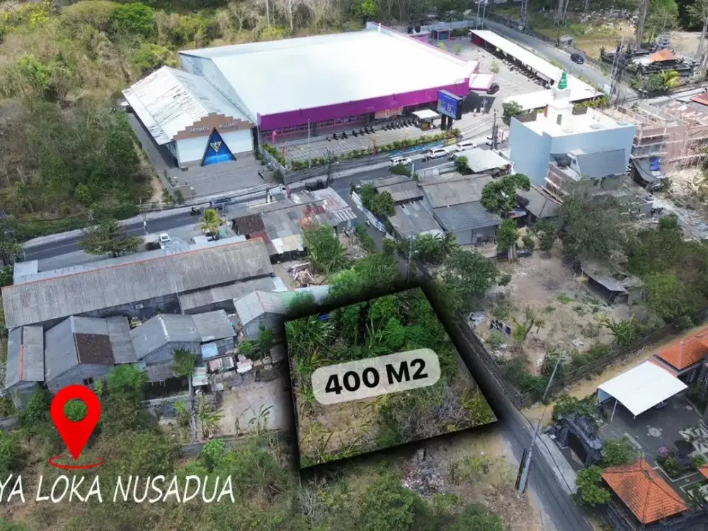 Murah dan Langka! Dijual Tanah di Nusa Dua Bali Cocok Bangun Kos, Rumah Tinggal