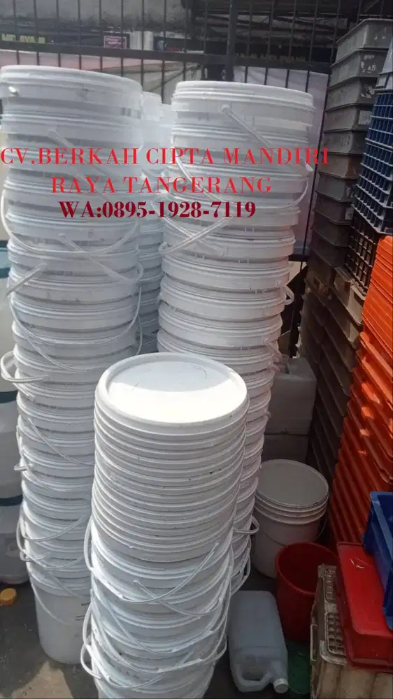 Ember plastik food grade 25kg segel ei