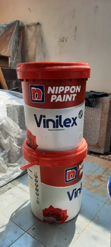 Cat Nippon Paint Vinilex Pearly white