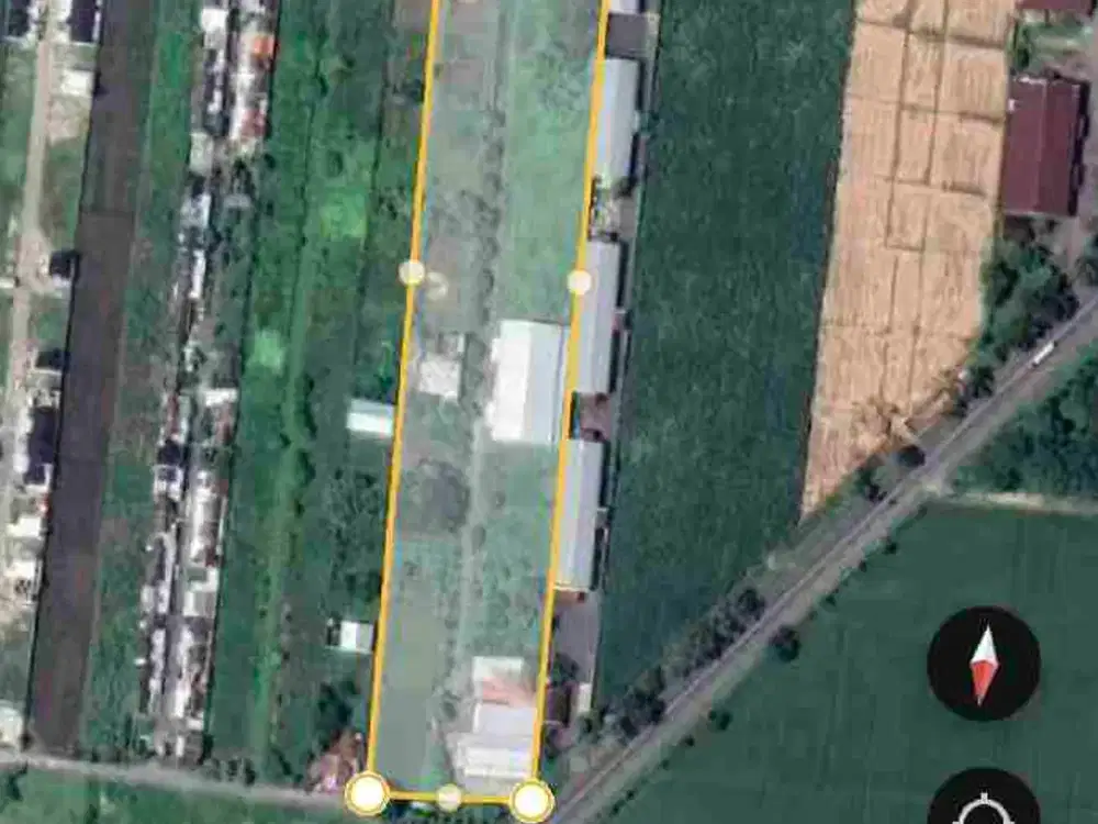 Dijual tanah nol jalan propinsi ponorogo madiun