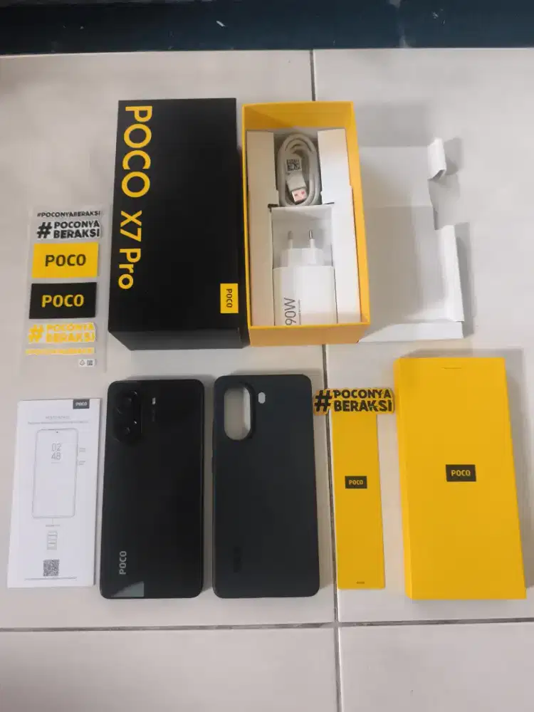 Poco X7 pro 5g 12/512 black mulus resmi