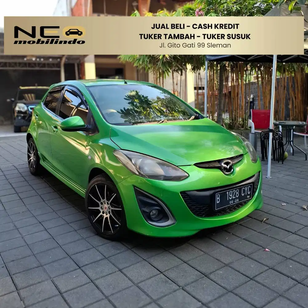 MAZDA 2 1.5L HB R AT 2010 HIJAU METALIK