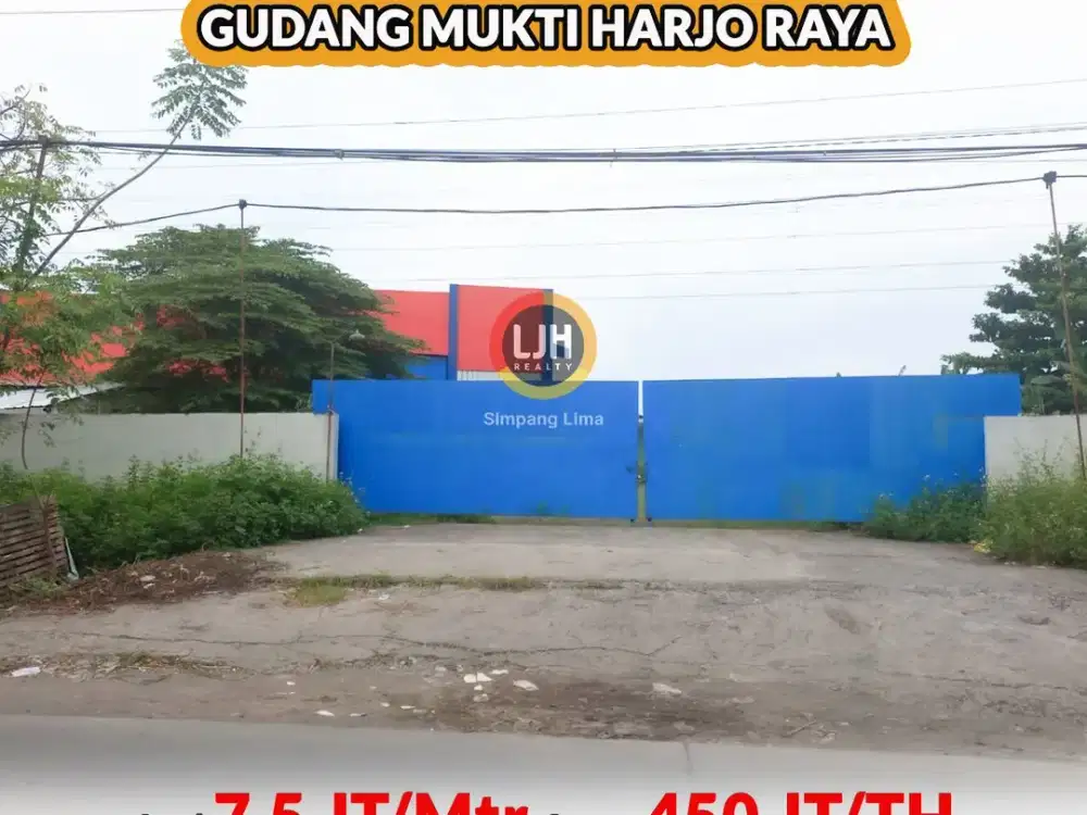 Disewakan Gudang LT 5754 LB 580, Genuk Semarang Kota