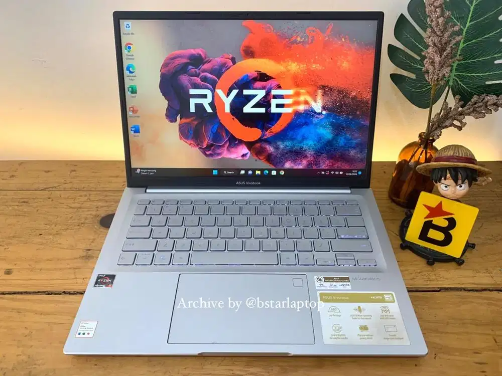 Laptop Asus Vivobook M1403QA Ryzen 5 5600H RAM 8 / 512 SSD Elegant