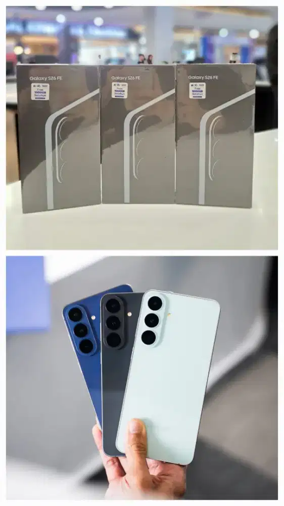 READY GALAXY S26FE /TEBUS MURAH 200K INCLUDE  GALAXY BUDS3FE & ADAPTOR