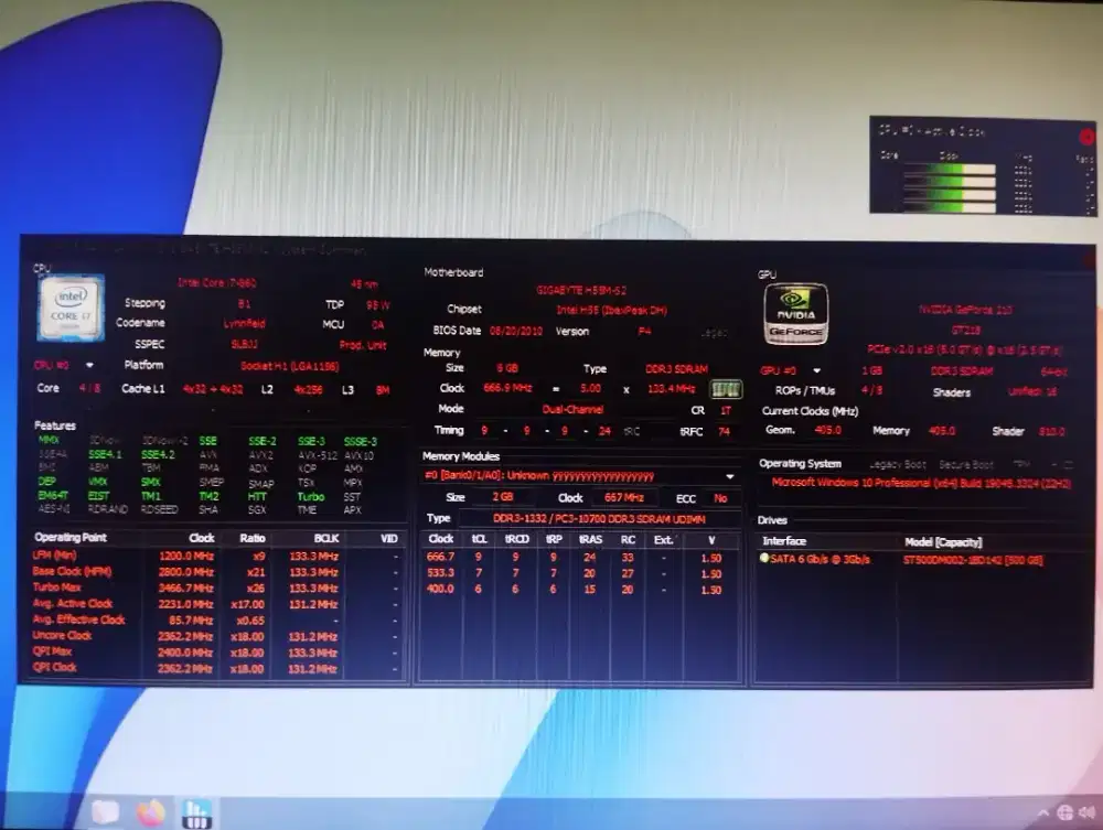 Komputer i7 fullseat