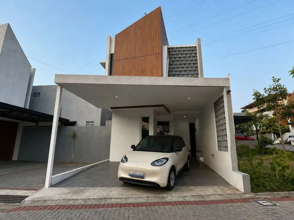 Dijual Rumah Cantik 2 Lantai SHM Hadap Barat Siap Huni di Aeera Bintaro