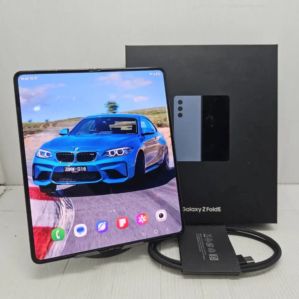 HOT SALE! SAMSUNG GALAXY Z FOLD 5 5G 12/512 EXCLUSIVE BLUE EX SEIN NO