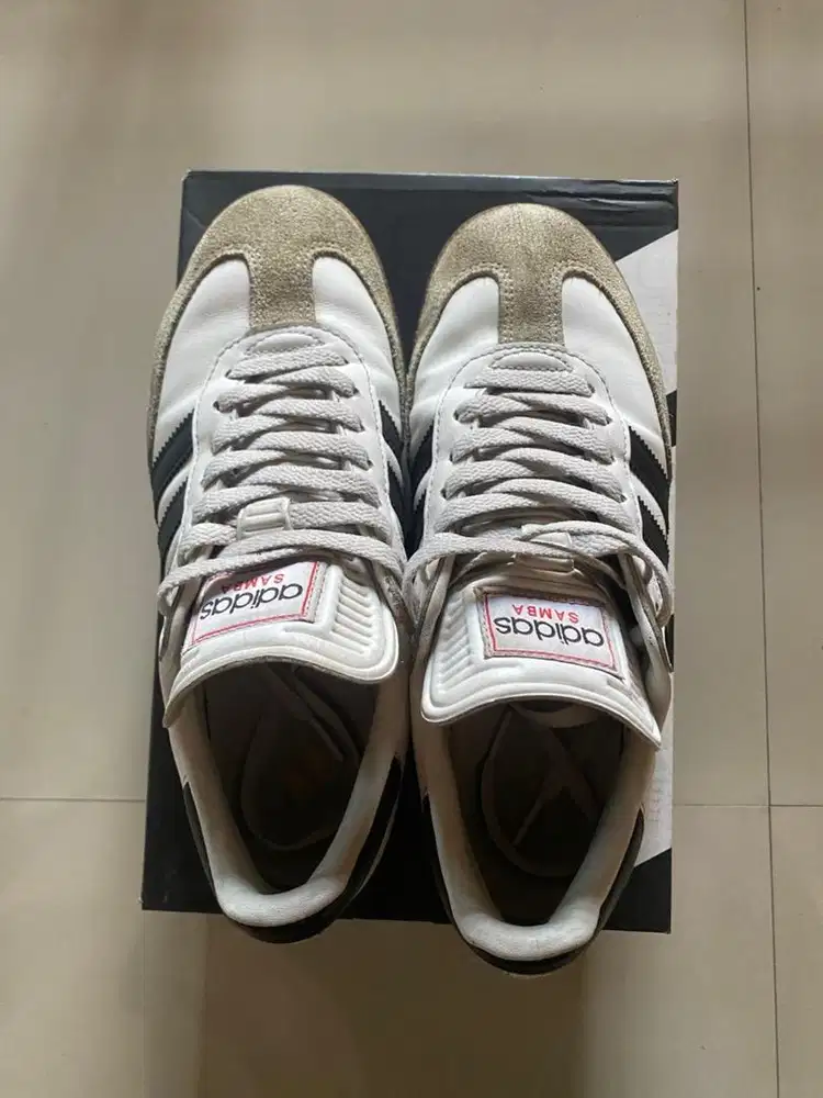 Adidas Samba OG White Black Gum Size 41 1/3 Full Box