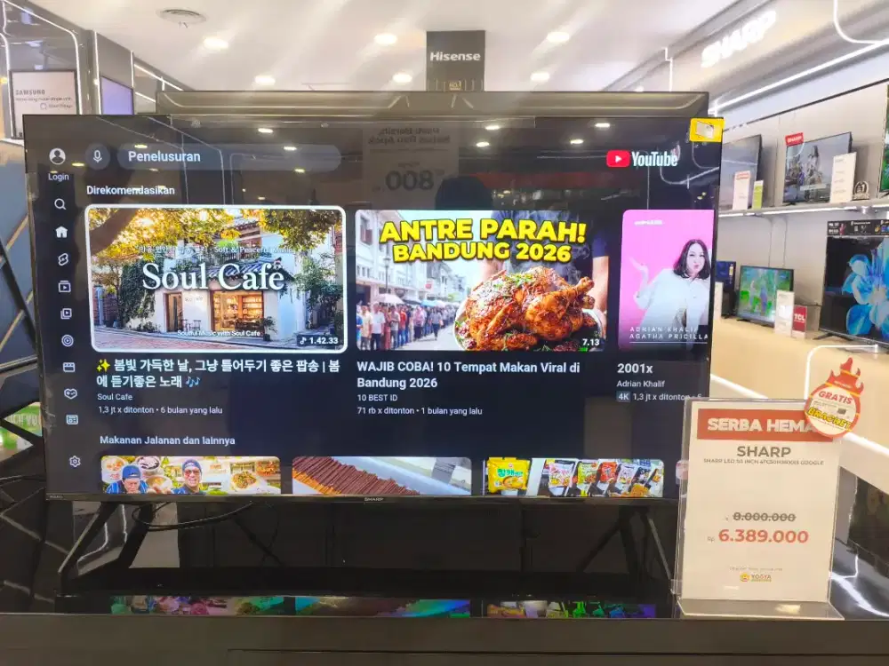 Cash & Kredit SHARP LED 50HJ6000I GOOGLE TV