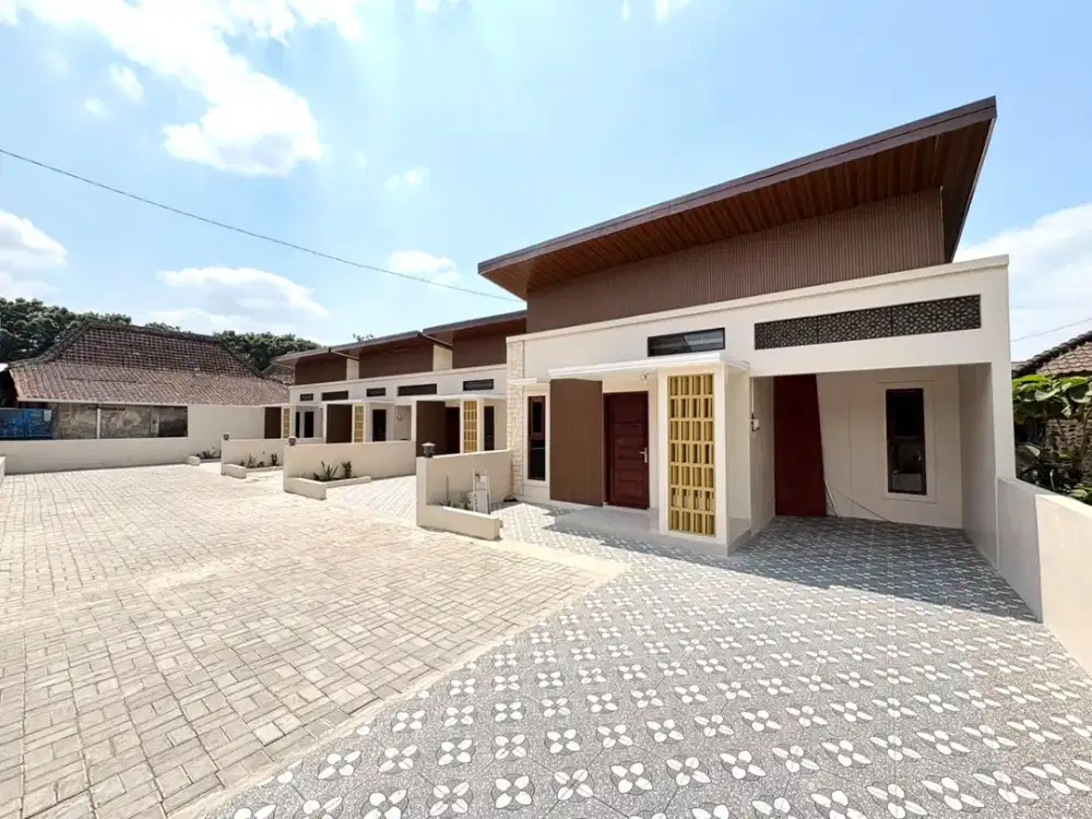 Rumah Purwomartani 500 Jutaan Harga Nego Sisa 2 Unit 3 menit ke Pamela 7