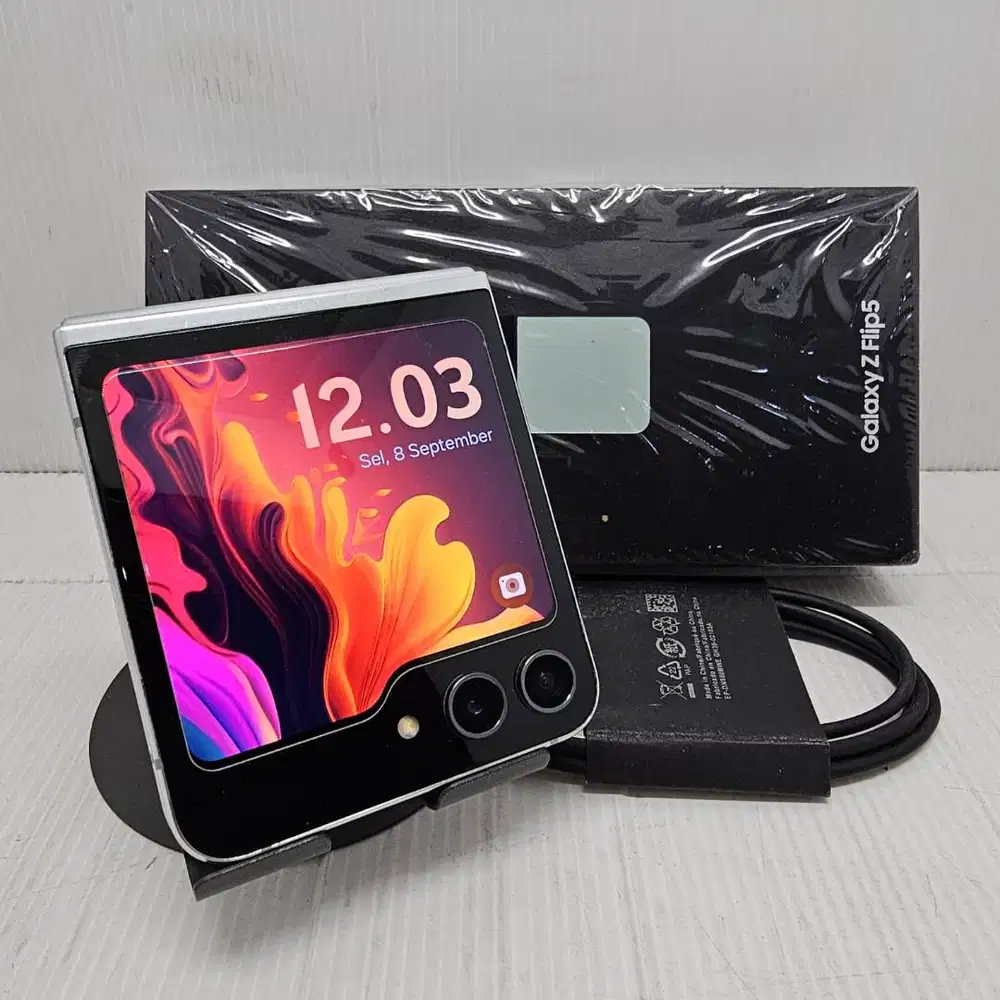 TERMURAH! SAMSUNG GALAXY Z FLIP 5 5G MINT 8/512 EX SEIN RESMI FULLSET