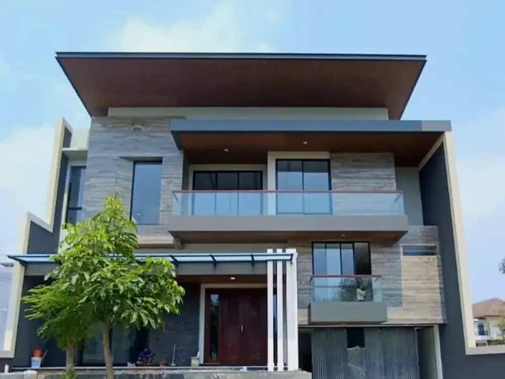 Jual Rumah Minimalis Modern High Spec di Lisbon Pakuwon Indah Surabaya