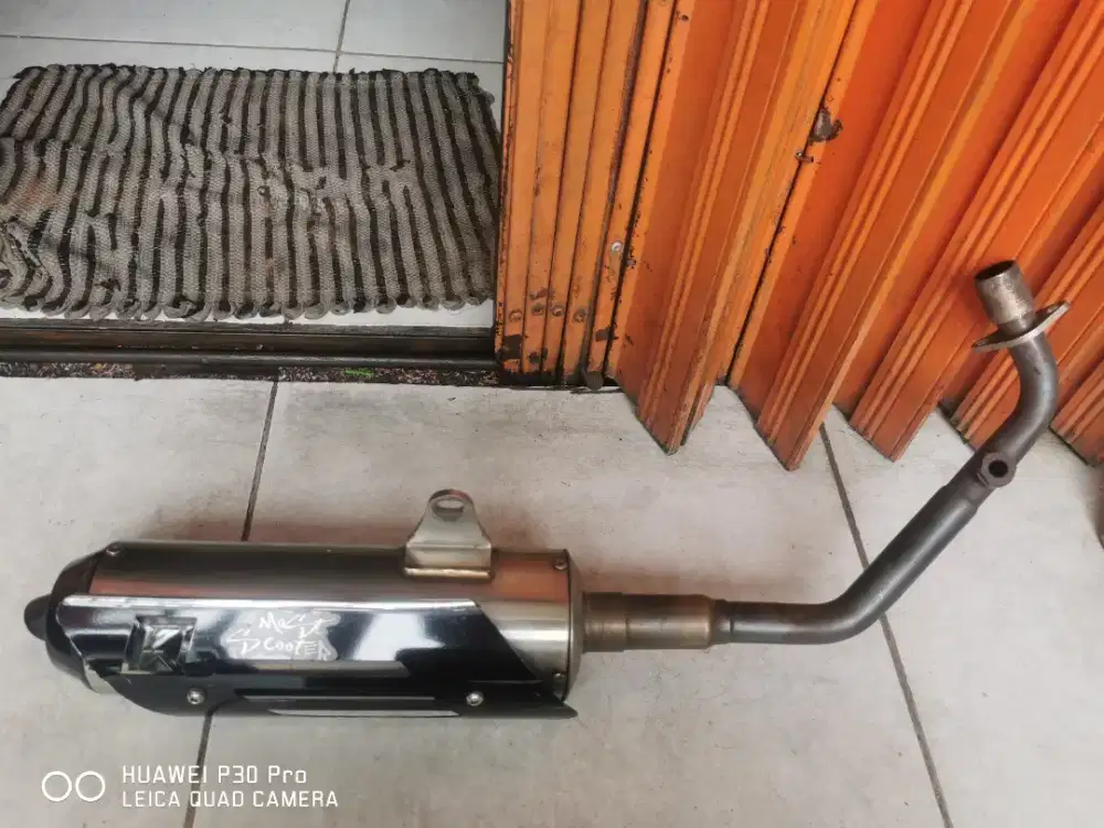 Kenalpot vespa matic