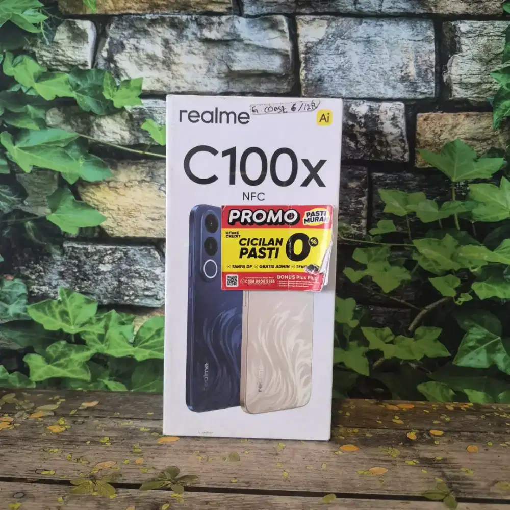 promo kredit murah hp realme C100X bisa bebas 2X angsuran tanpa dp