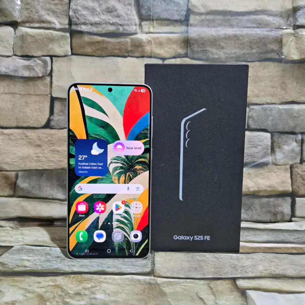 Samsung Galaxy S25 FE 5G 8/128 Resmi SEIN Fulset segel mulus 95%