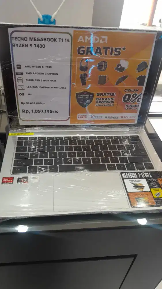 Tecno Megabook T1 14 Ryzen 5