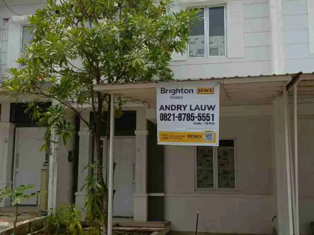rumah minimalis 2 lantai  sudah kanopi di grandcity