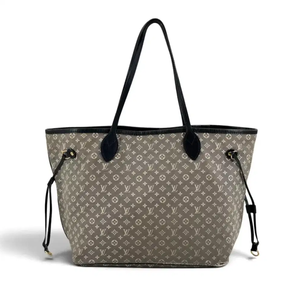 LOUIS VUITTON Neverfull MM Monogram Idylle Mini Lin Canvas Tote Bag