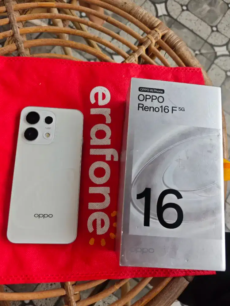 OPPO Reno 16f 5G Fullshet Bergaransi