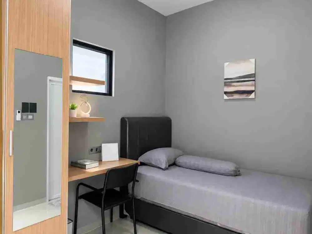 Kost Eksklusif Vz Ring 1 UI 12 BR, Fully Furnished Fasilitas Premium, Occupancy Tinggi, SHM