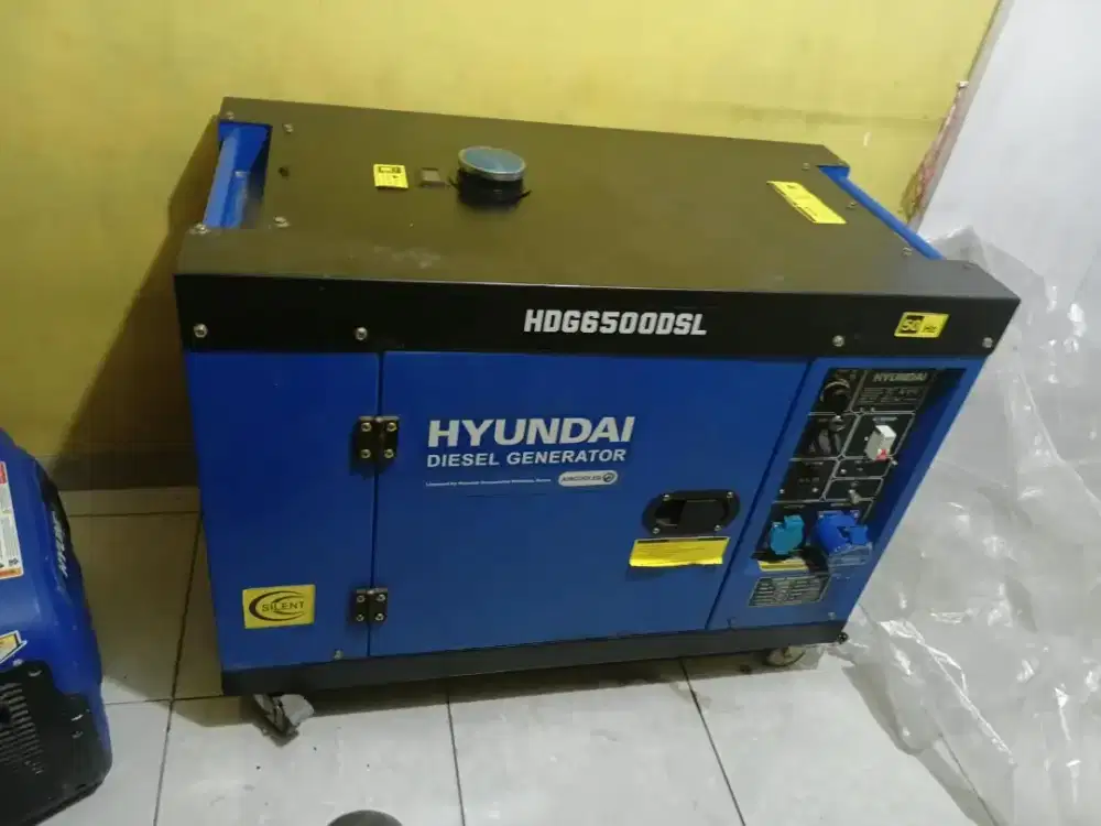 Genset Hyundai diesel 5000watt