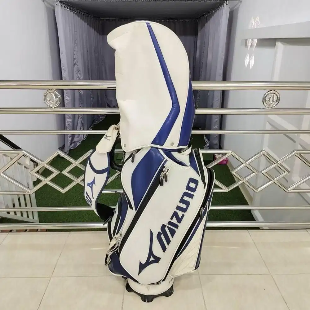Mizuno Blue and White Tour Golf Bag