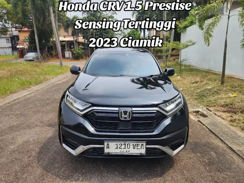 Honda CRV Prestise 2023 Sensing Tgn 1 Dari Baru Record BERES Mint Cond
