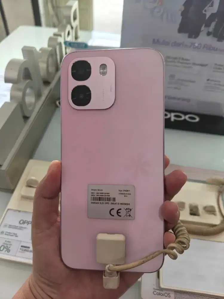 Ready oppo A6 ram 6+12/128 GB baterai 7000mah