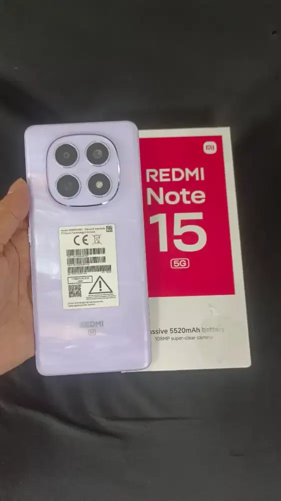 Xiaomi note 15 5G 8/256