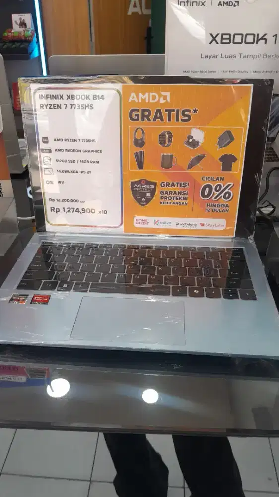 Infinix Xbook ryzen 7
