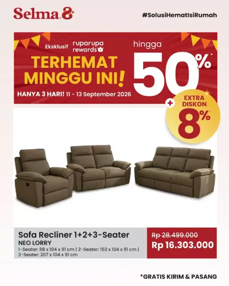 Sofa set Recliner