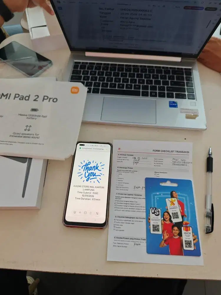 beli tab bisa tuker tambah atau kreditredmi pad 2 pro diskon keyboard