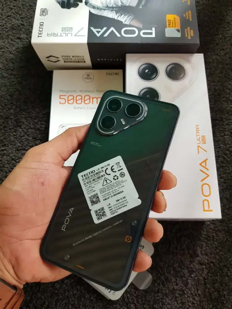 Tecno pova 7 ultra 5g NFc ram 12+12/256 mulus fulset no minus