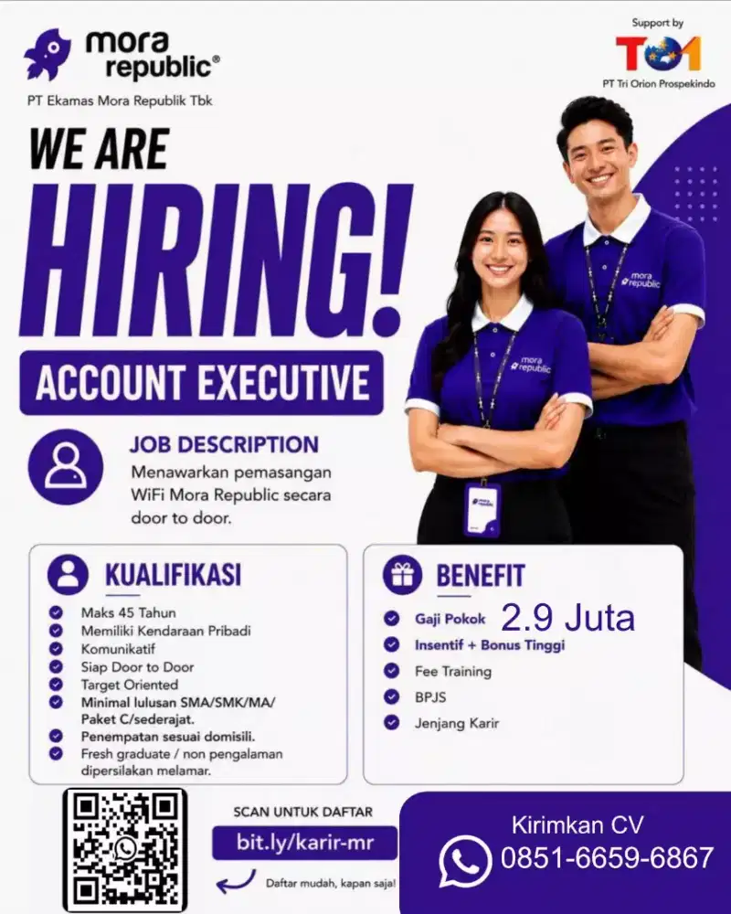 Dibutuhkan segera
